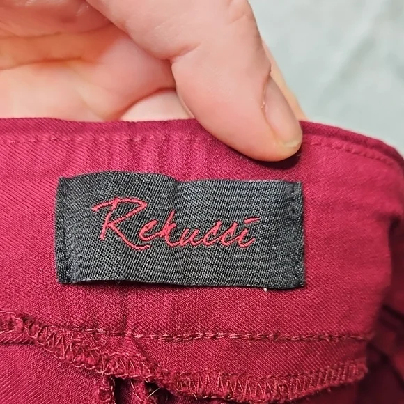 Chic Burgundy Trousers - Picture 9 of 11